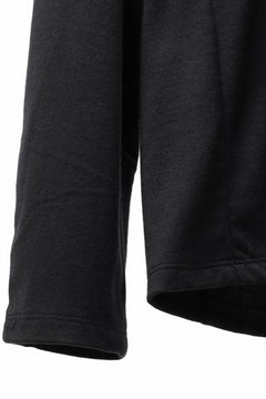 Load image into Gallery viewer, black crow x LOOM exclusive long sleeve tops / suvin cotton jersey (black)