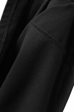 Load image into Gallery viewer, black crow x LOOM exclusive long sleeve tops / suvin cotton jersey (black)