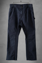 画像をギャラリービューアに読み込む, CHANGES x LOOM exclusive REMAKE REGULAR FIT CARPENTER PANTS / VINTAGE DUCK FABRIC (STONE WASHED) (NAVY #A)