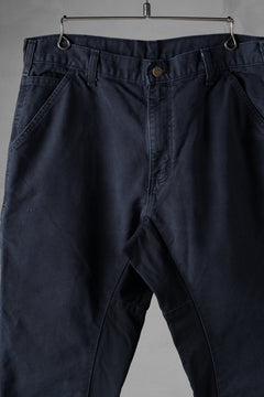 画像をギャラリービューアに読み込む, CHANGES x LOOM exclusive REMAKE REGULAR FIT CARPENTER PANTS / VINTAGE DUCK FABRIC (STONE WASHED) (NAVY #A)