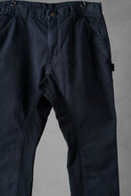画像をギャラリービューアに読み込む, CHANGES x LOOM exclusive REMAKE REGULAR FIT CARPENTER PANTS / VINTAGE DUCK FABRIC (STONE WASHED) (NAVY #A)