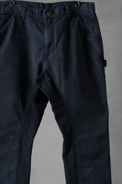 画像をギャラリービューアに読み込む, CHANGES x LOOM exclusive REMAKE REGULAR FIT CARPENTER PANTS / VINTAGE DUCK FABRIC (STONE WASHED) (NAVY #A)