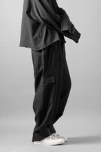 画像をギャラリービューアに読み込む, Y's for men MILITARY DETAIL PANTS / 40 LINEN (BLACK)