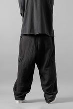 画像をギャラリービューアに読み込む, Y's for men MILITARY DETAIL PANTS / 40 LINEN (BLACK)