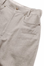 画像をギャラリービューアに読み込む, beauty : beast 8Q PUSSY PANTS / COTTON FLAX TWILL (BEIGE)