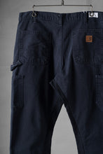 画像をギャラリービューアに読み込む, CHANGES x LOOM exclusive REMAKE REGULAR FIT CARPENTER PANTS / VINTAGE DUCK FABRIC (STONE WASHED) (NAVY #A)