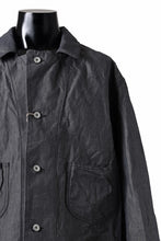 画像をギャラリービューアに読み込む, KLASICA "SOLO WOOD" LOOSE FIT SHORT COVER ALL / 9.7oz COTTON x LINEN CHAMBRAY (GRAY DENIM)