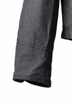 画像をギャラリービューアに読み込む, KLASICA "SOLO WOOD" LOOSE FIT SHORT COVER ALL / 9.7oz COTTON x LINEN CHAMBRAY (GRAY DENIM)