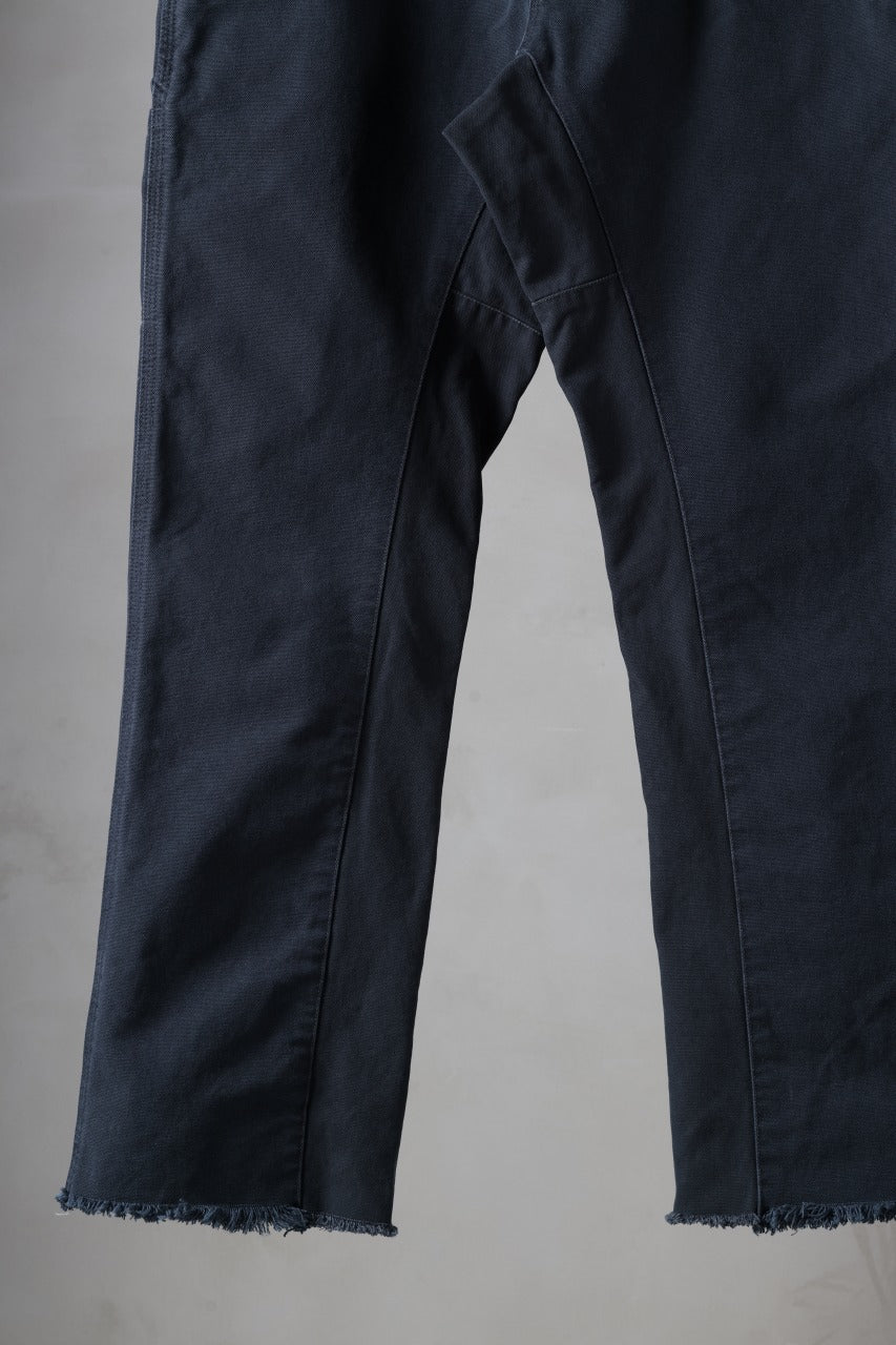 画像をギャラリービューアに読み込む, CHANGES x LOOM exclusive REMAKE REGULAR FIT CARPENTER PANTS / VINTAGE DUCK FABRIC (STONE WASHED) (NAVY #B)