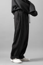 画像をギャラリービューアに読み込む, Y's for men TRIPLE STITCH PANTS / 40 LINEN (BLACK)