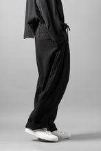 画像をギャラリービューアに読み込む, Y's for men TRIPLE STITCH PANTS / 40 LINEN (BLACK)