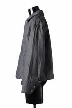 画像をギャラリービューアに読み込む, KLASICA "SOLO WOOD" LOOSE FIT SHORT COVER ALL / 9.7oz COTTON x LINEN CHAMBRAY (GRAY DENIM)