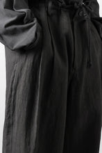 画像をギャラリービューアに読み込む, Y's for men TRIPLE STITCH PANTS / 40 LINEN (BLACK)
