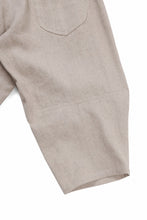 画像をギャラリービューアに読み込む, beauty : beast 8Q PUSSY PANTS / COTTON FLAX TWILL (BEIGE)
