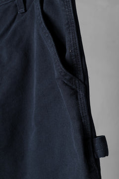 画像をギャラリービューアに読み込む, CHANGES x LOOM exclusive REMAKE REGULAR FIT CARPENTER PANTS / VINTAGE DUCK FABRIC (STONE WASHED) (NAVY #B)