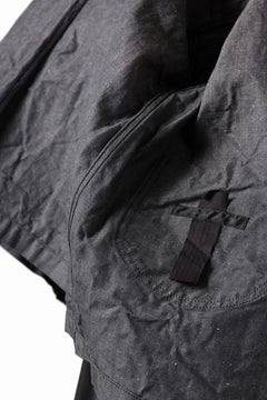 画像をギャラリービューアに読み込む, KLASICA "SOLO WOOD" LOOSE FIT SHORT COVER ALL / 9.7oz COTTON x LINEN CHAMBRAY (GRAY DENIM)