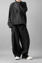 画像をギャラリービューアに読み込む, Y's for men TRIPLE STITCH PANTS / 40 LINEN (BLACK)