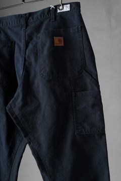 画像をギャラリービューアに読み込む, CHANGES x LOOM exclusive REMAKE REGULAR FIT CARPENTER PANTS / VINTAGE DUCK FABRIC (STONE WASHED) (NAVY #B)