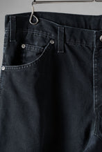 画像をギャラリービューアに読み込む, CHANGES x LOOM exclusive REMAKE REGULAR FIT CARPENTER PANTS / VINTAGE DUCK FABRIC (STONE WASHED) (BLACK #C)