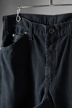 画像をギャラリービューアに読み込む, CHANGES x LOOM exclusive REMAKE REGULAR FIT CARPENTER PANTS / VINTAGE DUCK FABRIC (STONE WASHED) (BLACK #C)