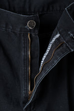 画像をギャラリービューアに読み込む, CHANGES x LOOM exclusive REMAKE REGULAR FIT CARPENTER PANTS / VINTAGE DUCK FABRIC (STONE WASHED) (BLACK #C)