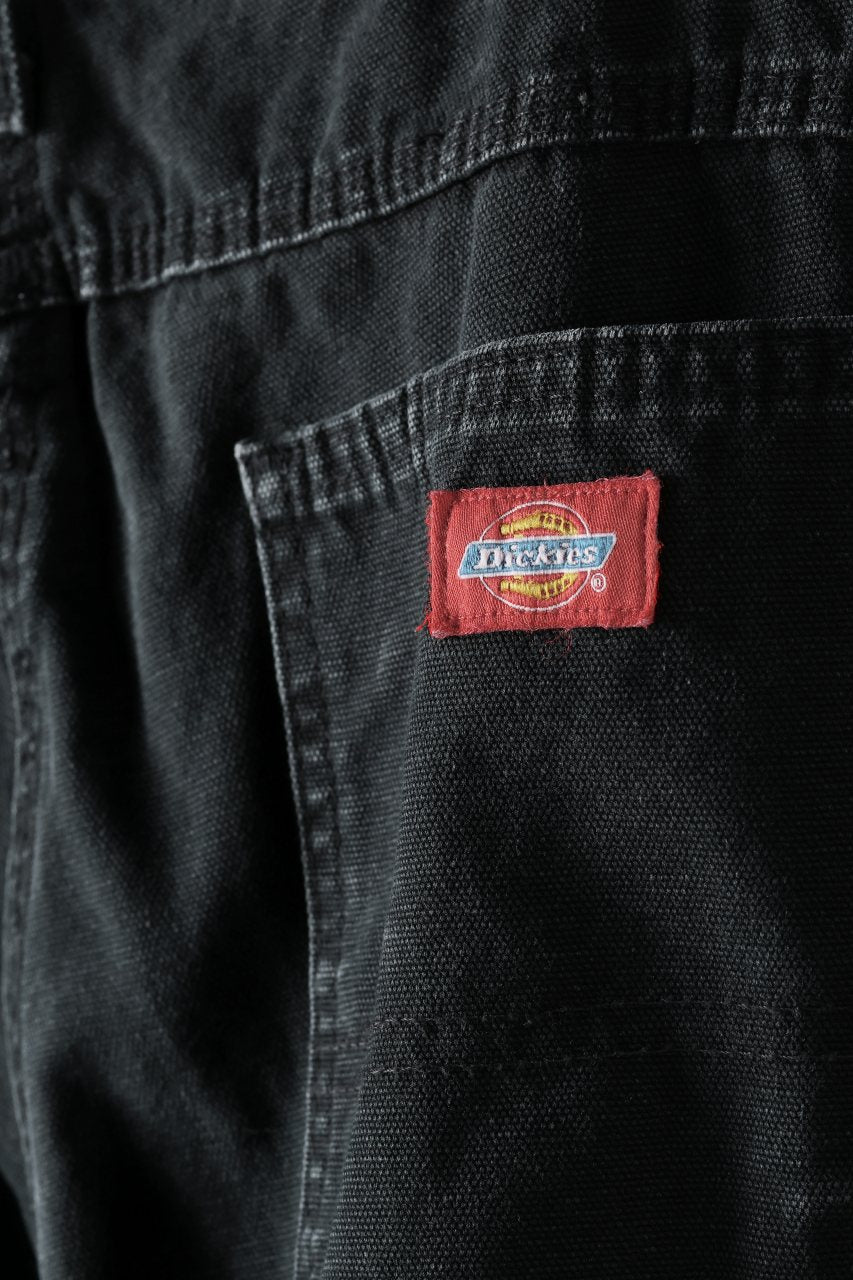 画像をギャラリービューアに読み込む, CHANGES x LOOM exclusive REMAKE REGULAR FIT CARPENTER PANTS / VINTAGE DUCK FABRIC (STONE WASHED) (BLACK #C)