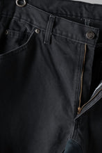 画像をギャラリービューアに読み込む, CHANGES x LOOM exclusive REMAKE REGULAR FIT CARPENTER PANTS / VINTAGE DUCK FABRIC (STONE WASHED) (BLACK #D)