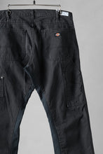 画像をギャラリービューアに読み込む, CHANGES x LOOM exclusive REMAKE REGULAR FIT CARPENTER PANTS / VINTAGE DUCK FABRIC (STONE WASHED) (BLACK #D)