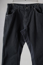 画像をギャラリービューアに読み込む, CHANGES x LOOM exclusive REMAKE REGULAR FIT CARPENTER PANTS / VINTAGE DUCK FABRIC (STONE WASHED) (BLACK #E)