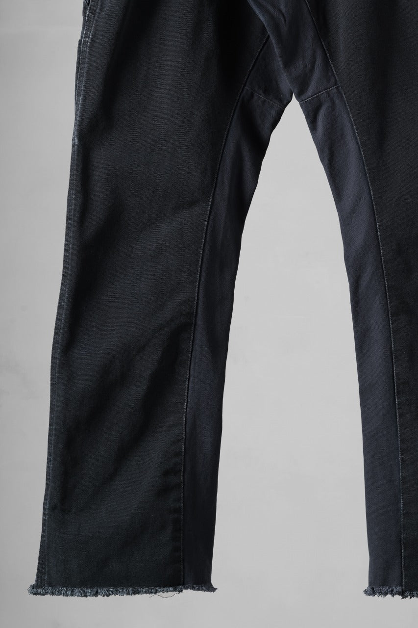 画像をギャラリービューアに読み込む, CHANGES x LOOM exclusive REMAKE REGULAR FIT CARPENTER PANTS / VINTAGE DUCK FABRIC (STONE WASHED) (BLACK #E)