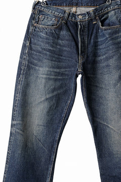 画像をギャラリービューアに読み込む, FULLCOUNT x LOOM exclusive "Old Dude" Straight Denim Pants / 13.7oz Zimbabwe Selvedge Denim (INDIGO BLUE)