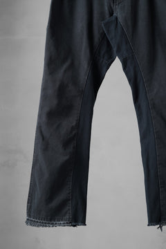 画像をギャラリービューアに読み込む, CHANGES x LOOM exclusive REMAKE REGULAR FIT CARPENTER PANTS / VINTAGE DUCK FABRIC (STONE WASHED) (BLACK #G)