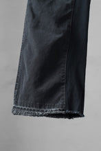 画像をギャラリービューアに読み込む, CHANGES x LOOM exclusive REMAKE REGULAR FIT CARPENTER PANTS / VINTAGE DUCK FABRIC (STONE WASHED) (BLACK #G)