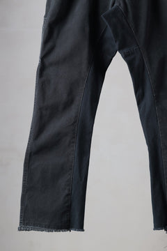 画像をギャラリービューアに読み込む, CHANGES x LOOM exclusive REMAKE REGULAR FIT CARPENTER PANTS / VINTAGE DUCK FABRIC (STONE WASHED) (BLACK #H)