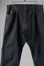画像をギャラリービューアに読み込む, CHANGES x LOOM exclusive REMAKE REGULAR FIT CARPENTER PANTS / VINTAGE DUCK FABRIC (STONE WASHED) (BLACK #H)