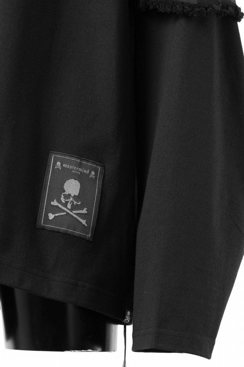 画像をギャラリービューアに読み込む, mastermind JAPAN BANDANA LS TEE / BOXY FIT (BLACK x BLACK)