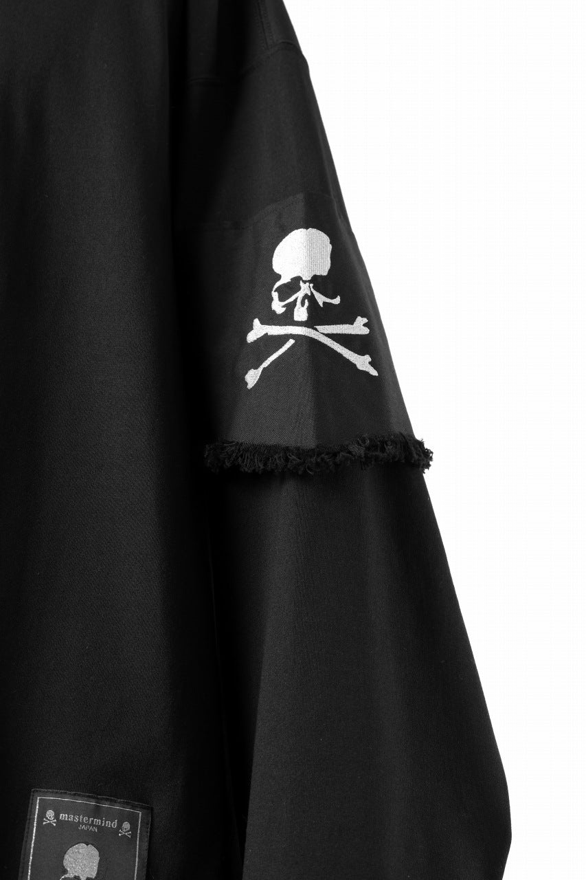 画像をギャラリービューアに読み込む, mastermind JAPAN BANDANA LS TEE / BOXY FIT (BLACK x BLACK)