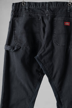 画像をギャラリービューアに読み込む, CHANGES x LOOM exclusive REMAKE REGULAR FIT CARPENTER PANTS / VINTAGE DUCK FABRIC (STONE WASHED) (BLACK #H)