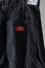 画像をギャラリービューアに読み込む, CHANGES x LOOM exclusive REMAKE REGULAR FIT CARPENTER PANTS / VINTAGE DUCK FABRIC (STONE WASHED) (BLACK #H)