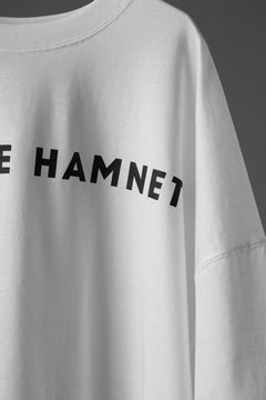 画像をギャラリービューアに読み込む, KATHARINE HAMNETT OVER SIZED FRONT LOGO TEE (WHITE)
