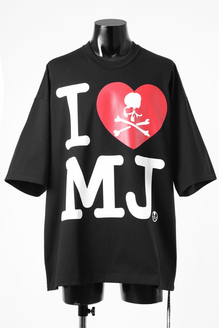 画像をギャラリービューアに読み込む, mastermind JAPAN I♡MJ TEE / BOXY FIT (BLACK)