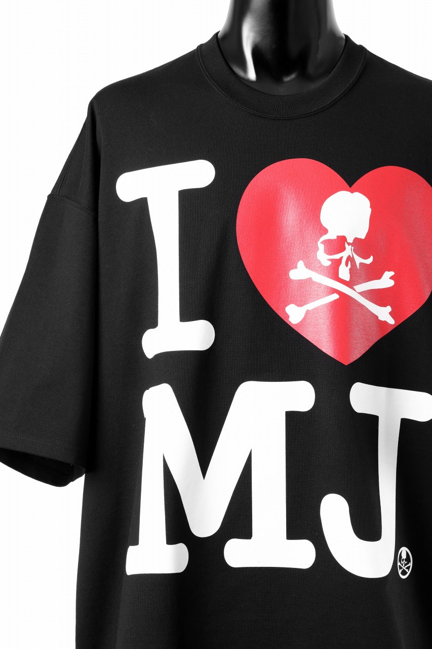 画像をギャラリービューアに読み込む, mastermind JAPAN I♡MJ TEE / BOXY FIT (BLACK)