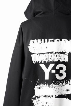 画像をギャラリービューアに読み込む, Y-3 Yohji Yamamoto GRAPHIC SWEAT HOODIE (BLACK)