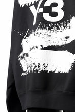 画像をギャラリービューアに読み込む, Y-3 Yohji Yamamoto GRAPHIC SWEAT HOODIE (BLACK)
