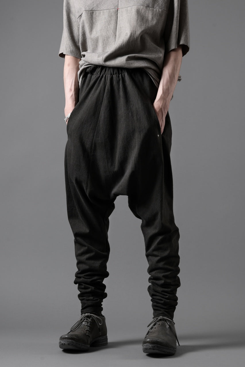画像をギャラリービューアに読み込む, m.a+ elastic waist low crotch 2 pocket pants / P571/MJP1 (CARBON)