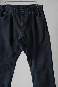画像をギャラリービューアに読み込む, CHANGES x LOOM exclusive REMAKE REGULAR FIT CARPENTER PANTS / VINTAGE DUCK FABRIC (STONE WASHED) (BLACK #J)