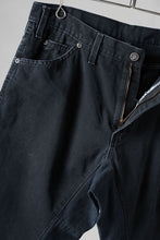 画像をギャラリービューアに読み込む, CHANGES x LOOM exclusive REMAKE REGULAR FIT CARPENTER PANTS / VINTAGE DUCK FABRIC (STONE WASHED) (BLACK #J)