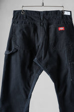 画像をギャラリービューアに読み込む, CHANGES x LOOM exclusive REMAKE REGULAR FIT CARPENTER PANTS / VINTAGE DUCK FABRIC (STONE WASHED) (BLACK #J)