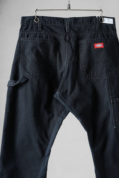 画像をギャラリービューアに読み込む, CHANGES x LOOM exclusive REMAKE REGULAR FIT CARPENTER PANTS / VINTAGE DUCK FABRIC (STONE WASHED) (BLACK #J)