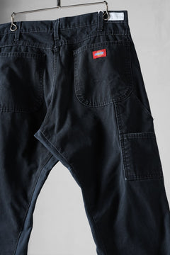 画像をギャラリービューアに読み込む, CHANGES x LOOM exclusive REMAKE REGULAR FIT CARPENTER PANTS / VINTAGE DUCK FABRIC (STONE WASHED) (BLACK #J)